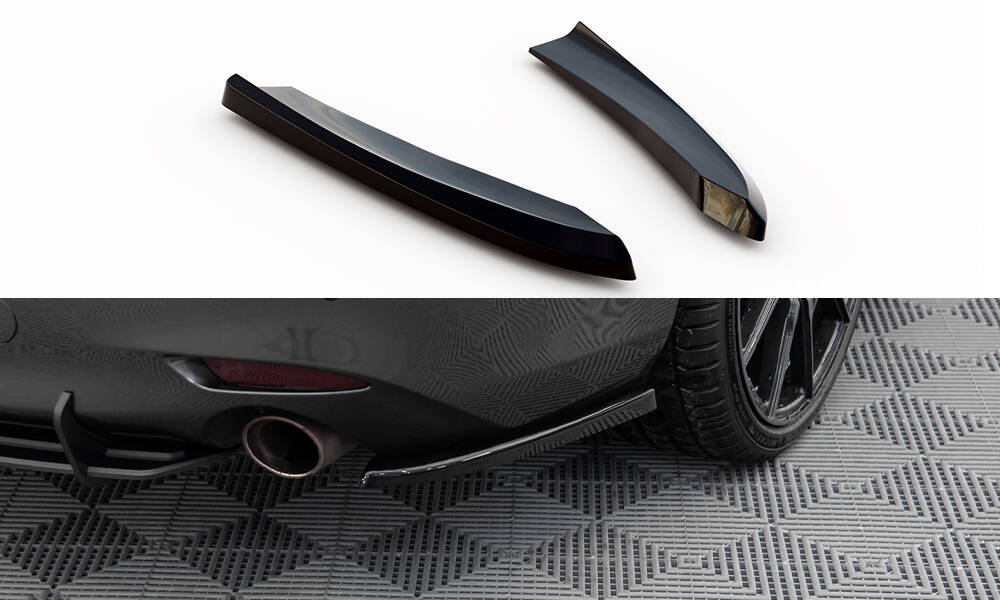 Zijdiffuser Mazda 6 Mk3 FL Maxton Glans Zwart