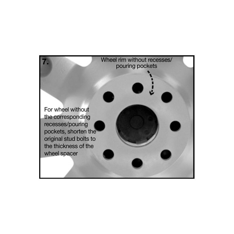 H&R DRM-Systeem Spoorverbreders 30mm 5x108 - Naaf 63,3mm - Boutmaat M14x1,5 -   Ford/Jaguar/Landrover - Zwart