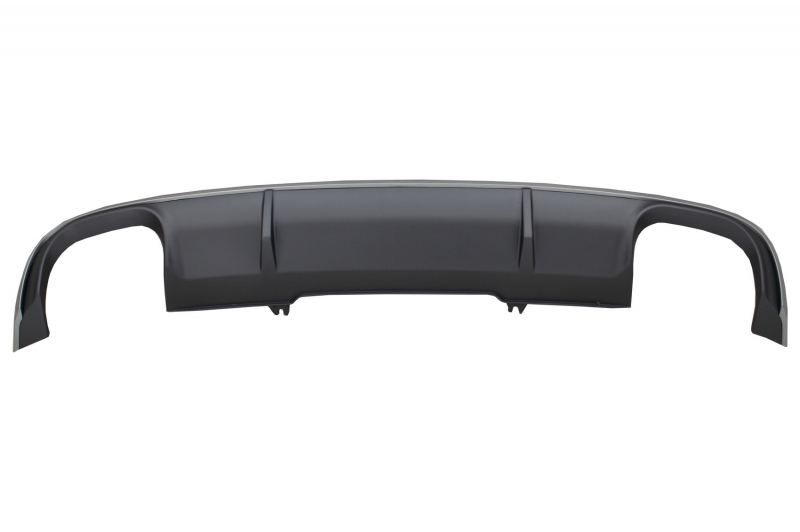 Achterbumper Diffuser passend voor Audi A4 B9 2015-2019 S4 Look