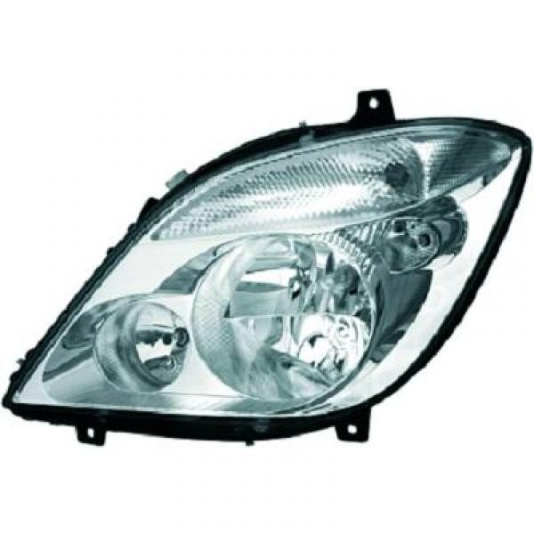 Koplamp rechts SPRINTER 06->> DEPO H7+H7+H7