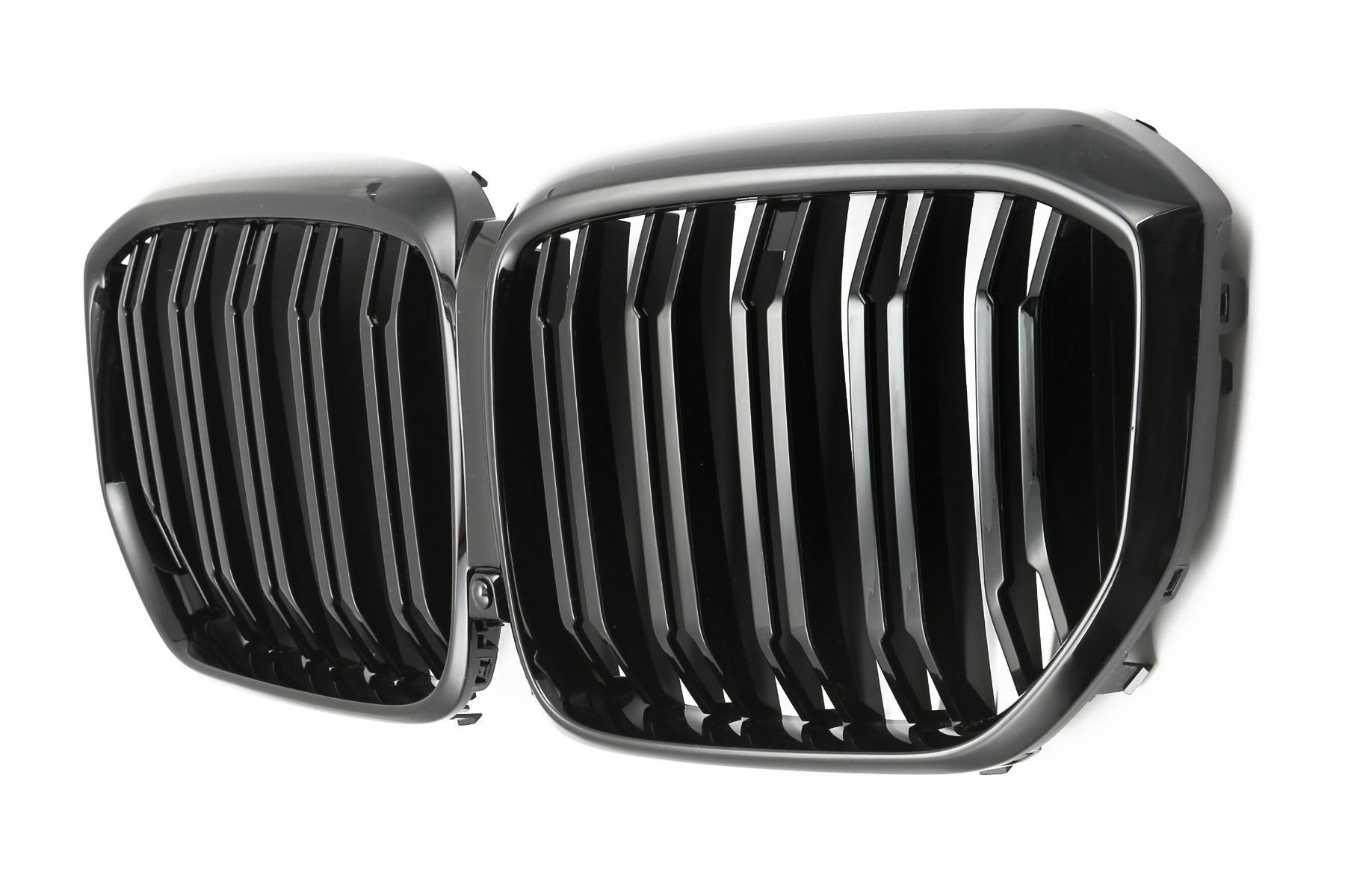 Grill passend voor BMW X5 G05 LCI 2023-.. Glans Zwart Dubbel