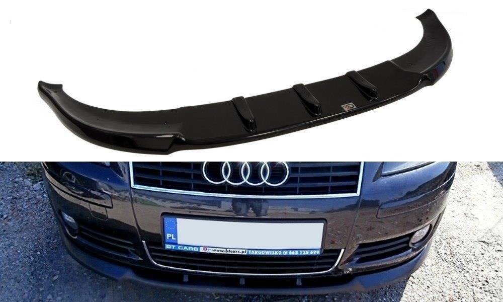 Voorspoiler passend voor Audi A3 8P 2003-2005 Carbon Look