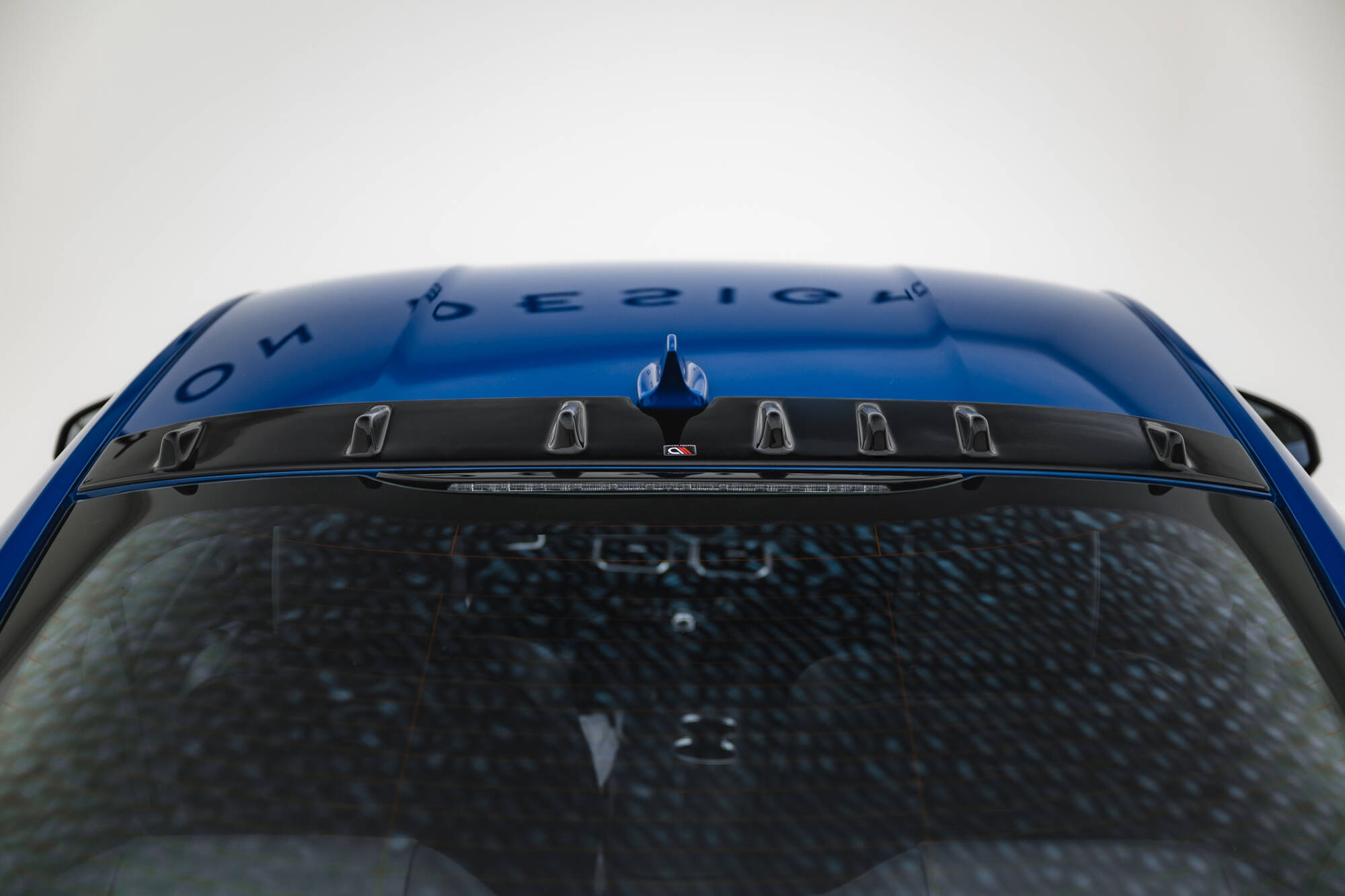 Verlenging Van De Achterruit Ford Mustang GT MK7 Maxton Glanzend zwart