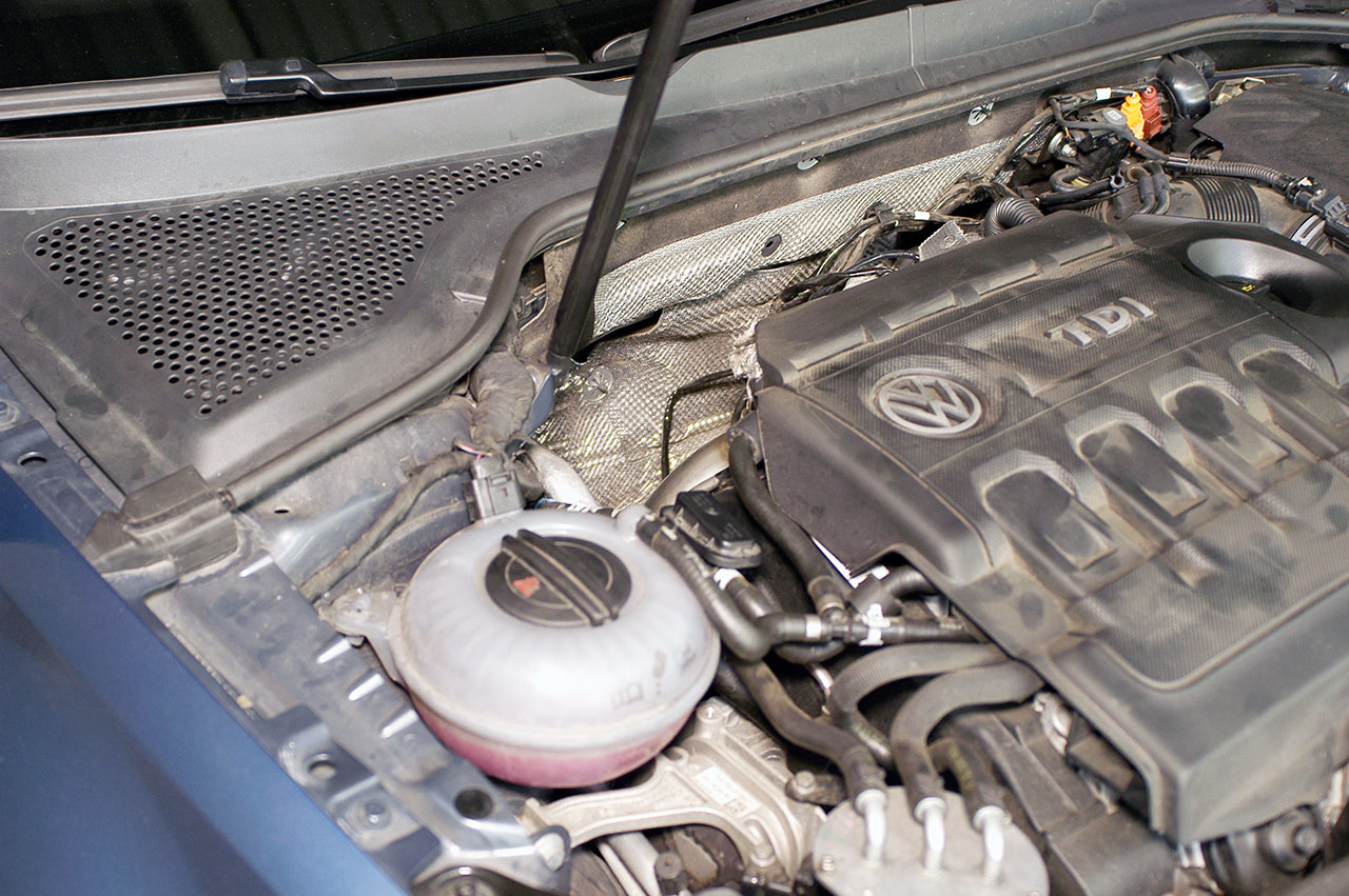 AUDI A3 8V Sedan QUATTRO 2.0 TDI (184 Hp) 2013 Turbo Downpipe (replaces diesel soot filter) With sen