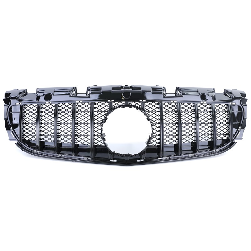Grill passend voor Mercedes SLC R172 Facelift 2016- .. GT Look Zwart
