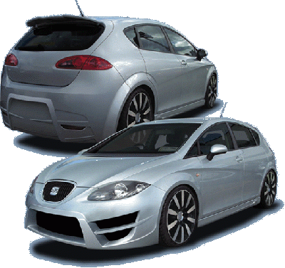 Zijskirts passend voor Seat Leon 1P 05- ‘Edition 1’