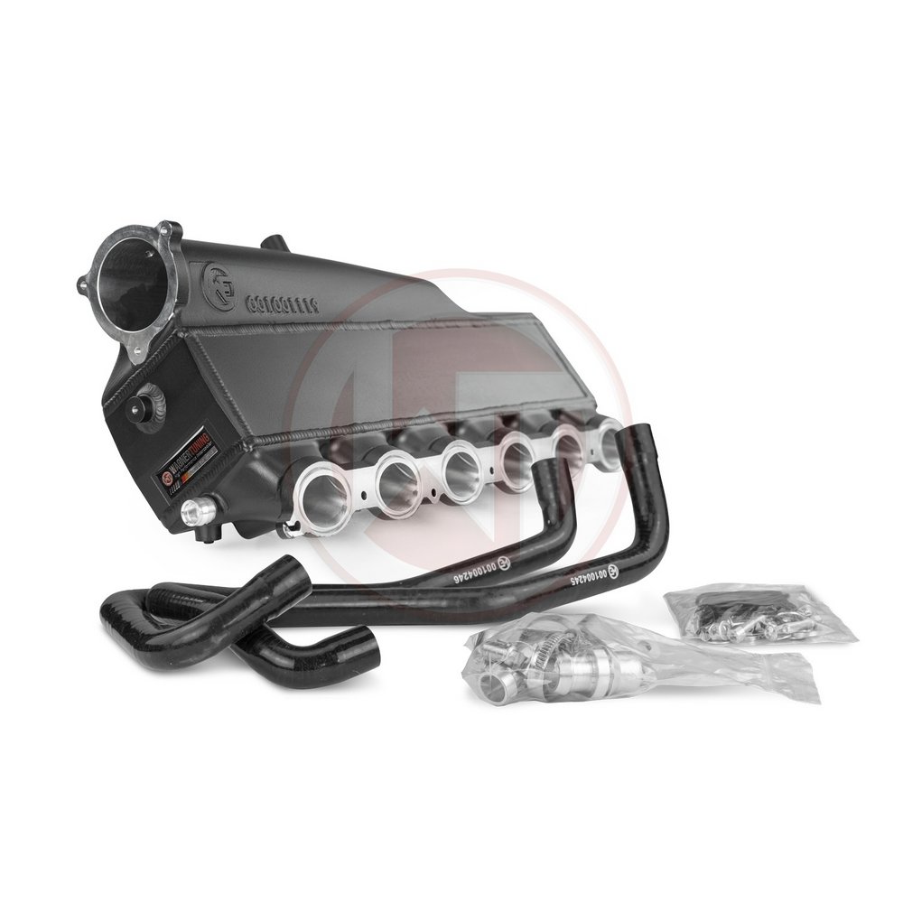 Intercooler BMW 1-serie F2.. M140i B58.1 Hybrid Carbon inlaatspruitsuk met Wagner watercooler