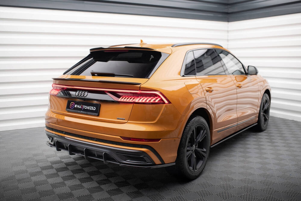 Spoiler passend voor Audi Q8 S-Line / SQ8 Maxton Glans Zwart