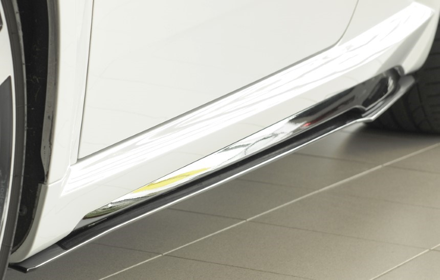 Zijskirts passend voor Audi TT  8S S-line/TTS/TT-RS (7mm hoog) Rieger