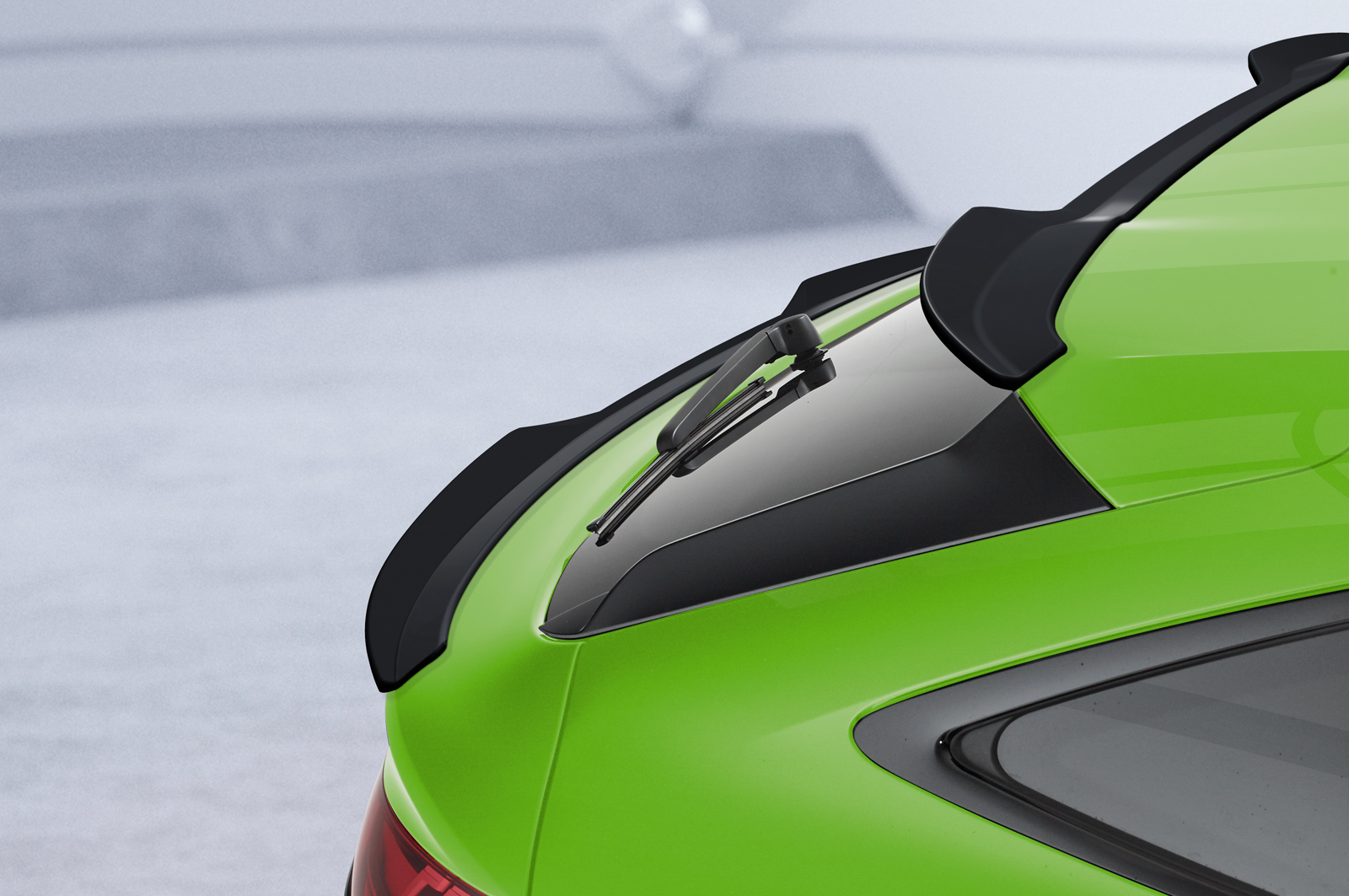 Spoiler passend voor Audi Q5 (FYT) Sportback CSR Glans Zwart