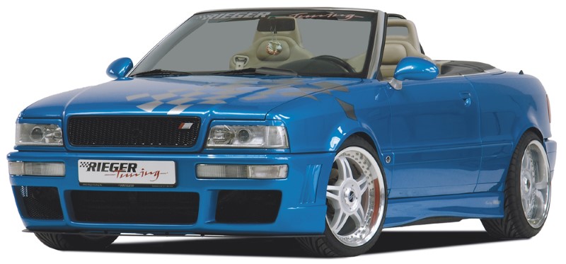 Voorbumper passend voor Audi 80 Cabrio/B4/Coupe type 89 ABS Rieger