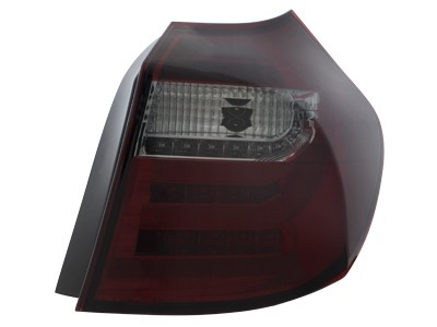 Achterlichten passend voor BMW E87/E81 Tube LED rood/smoke 04-07
