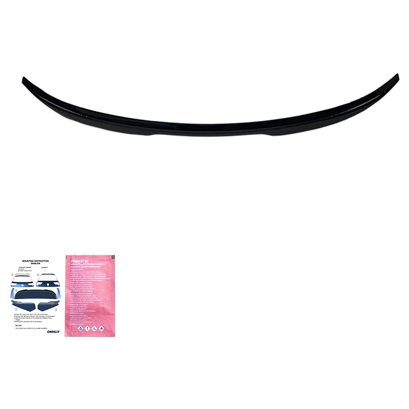 Achterspoiler  Audi Q3 (F3N) Sportback 2019-2025 incl. S-Line/RSQ3 - Glanzend zwart