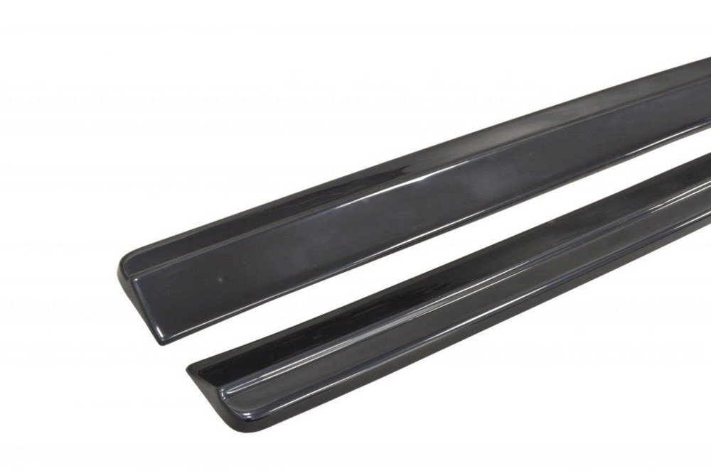 Zijskirts passend voor Audi S8 D4 FL Maxton Glans Zwart