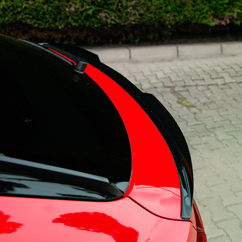 Achterspoiler  Audi Q3 (F3N) Sportback 2019-2025 incl. S-Line/RSQ3 - Glanzend zwart