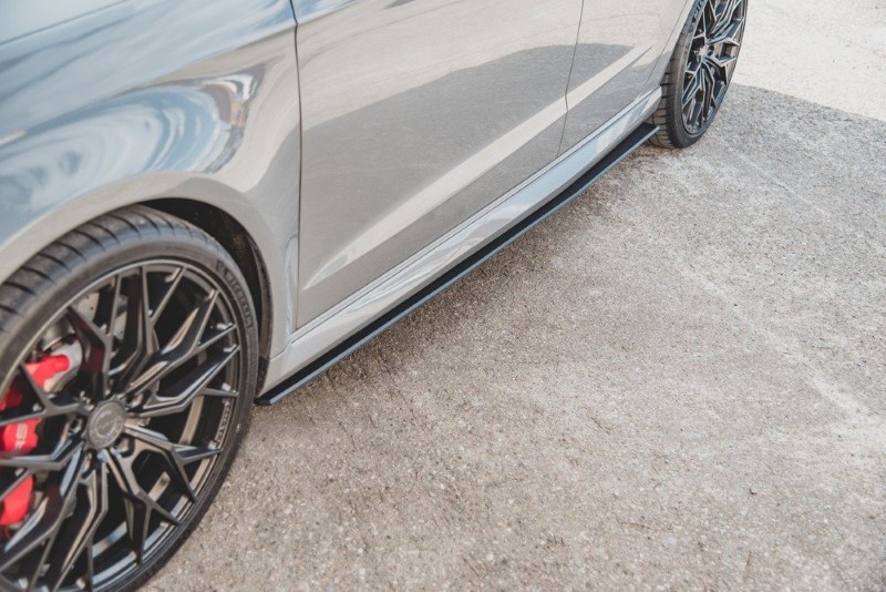 Zijskirts Diffuser passend voor Audi RS3 8V Sportback