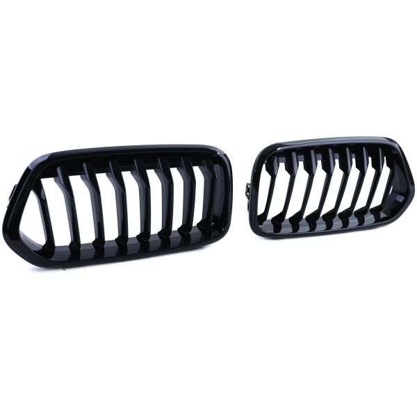 Grill passend voor BMW X2 F39 Glans Zwart