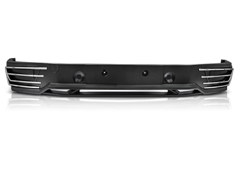 Voorbumper Spoiler passend voor Volkswagen T6 Bus Sportline Chroom