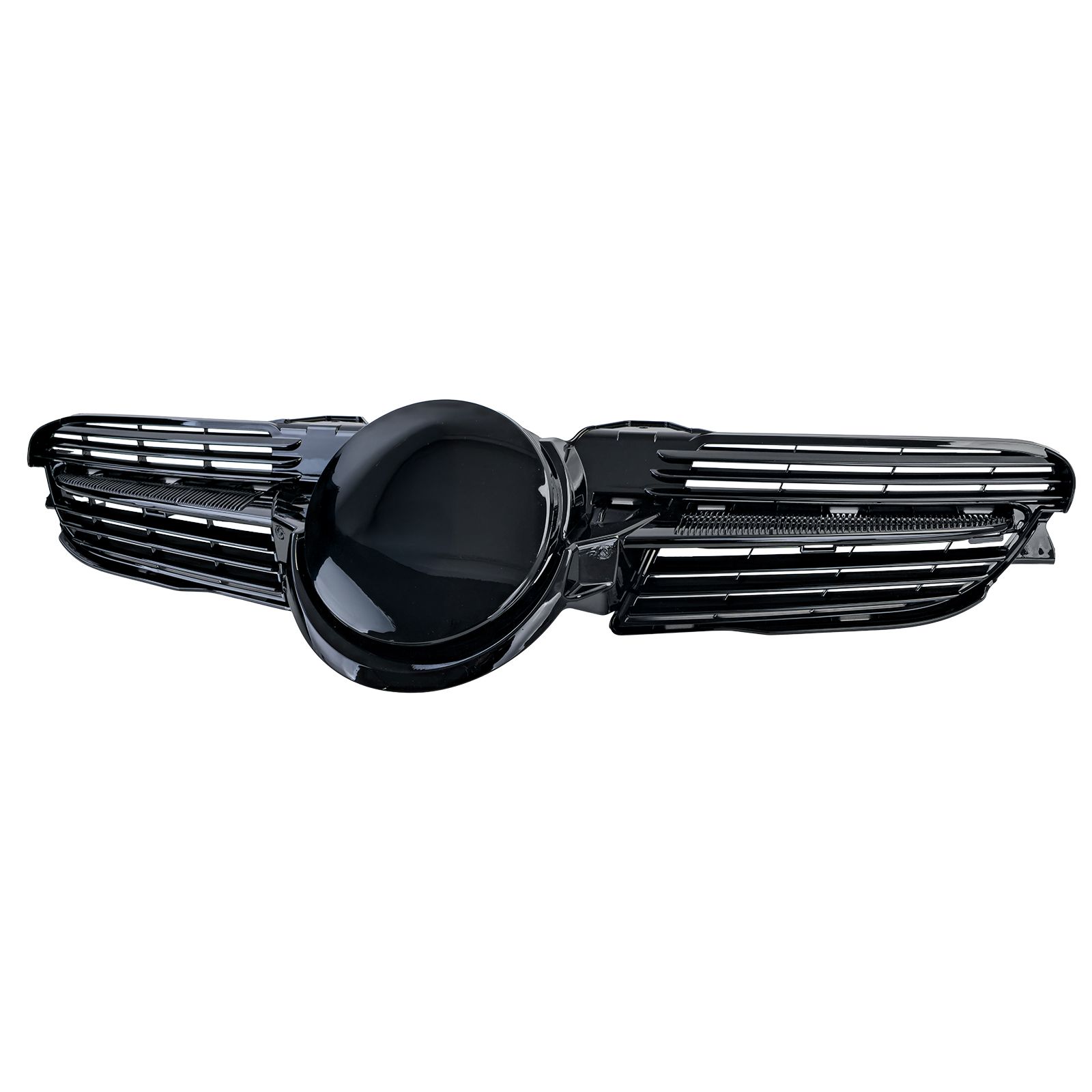 Grill passend voor Mercedes SLK R171 2004-2007 Glans Zwart