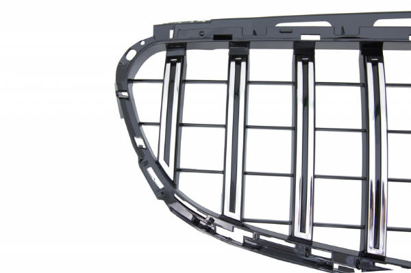 Grill passend voor Mercedes W212 S212 Facelift (2013-2016) GT-R Panamericana Design Chroom
