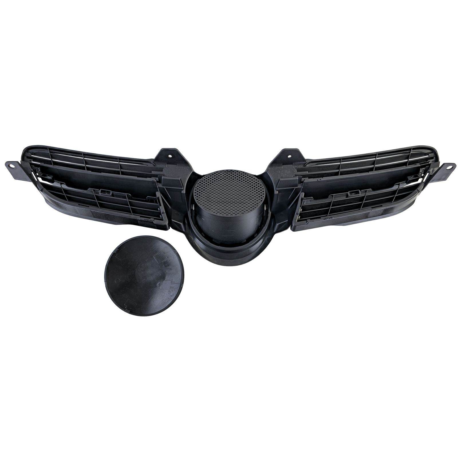 Grill passend voor Mercedes SLK R171 2004-2007 Glans Zwart
