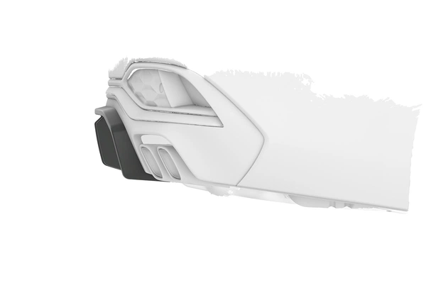 Diffuser passend voor Audi A5 (F5) Sportback