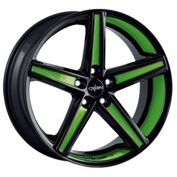 Velgen Oxigin 18 Concave gruen foliert 9x20 inch 5x120 ET15
