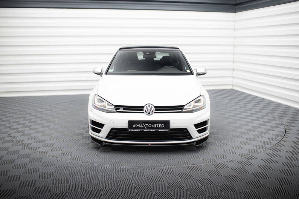 Bodykit passend voor Volkswagen Golf R Hatchback MK7 Maxton Glanzend zwart