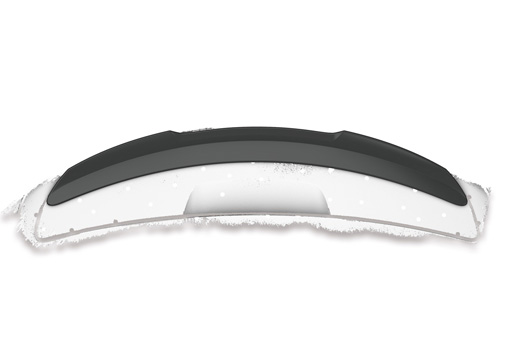 Spoiler passend voor Mercedes Benz SLS AMG (197) CSR Glans Zwart