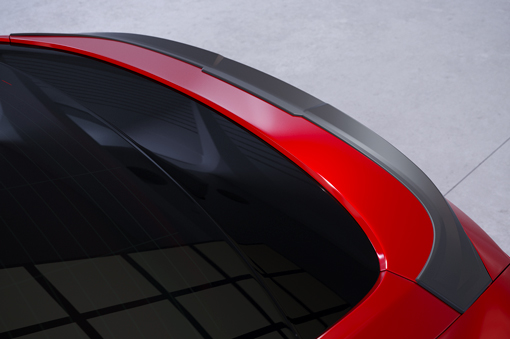 Spoiler passend voor Audi E-Tron GT CSR Glans Zwart