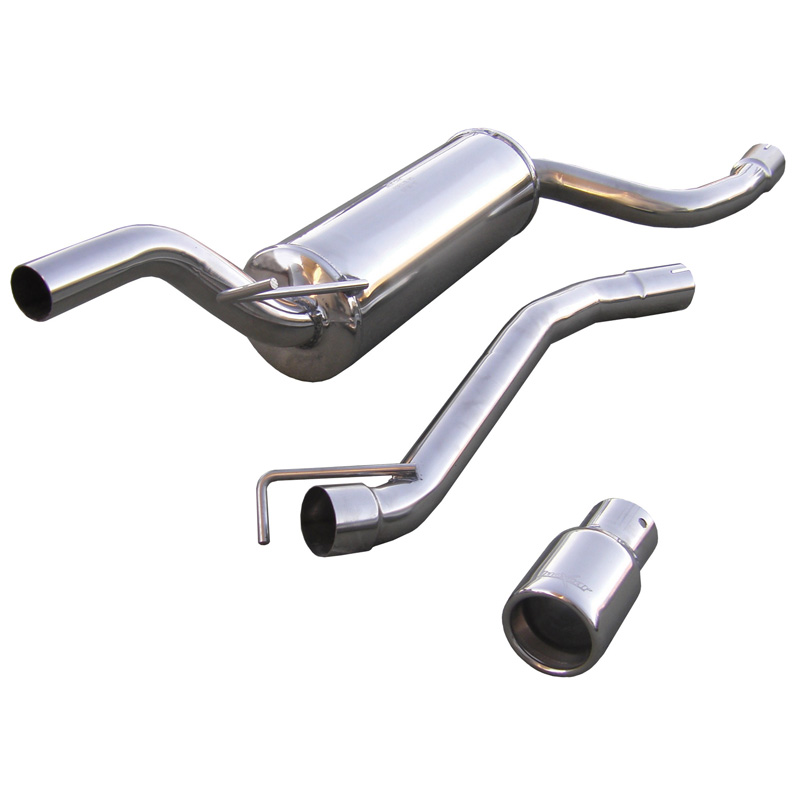 100% RVS Sportuitlaat  Ford Focus 1.8 TDCi (100pk) 80mm