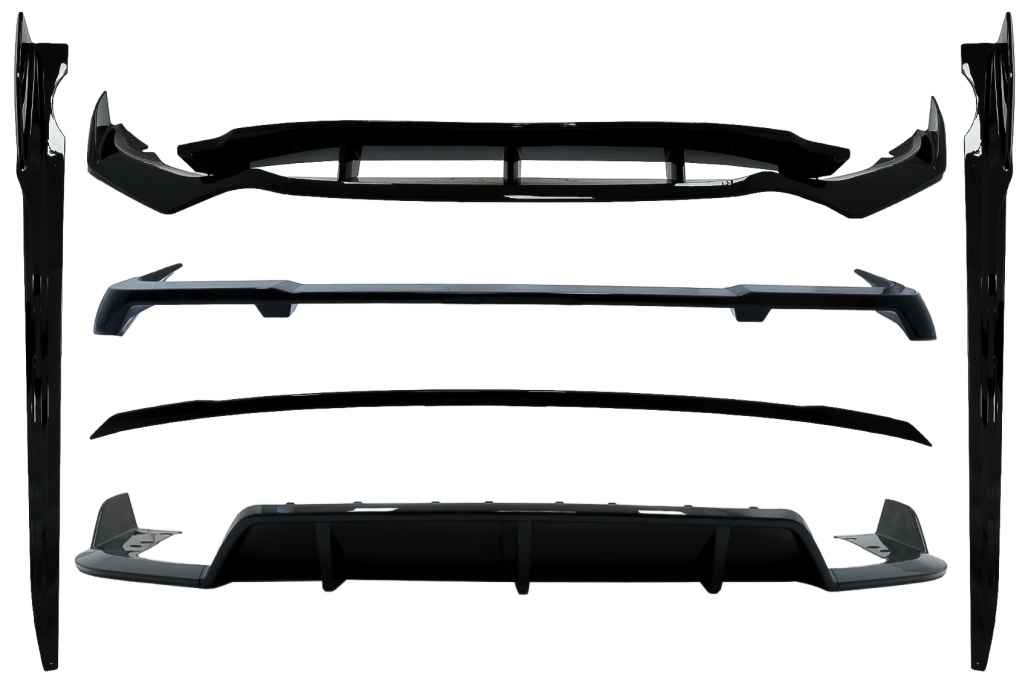 Bodykit passend voor BMW X5 G05 M-Tech Black Knight Design Glans Zwart