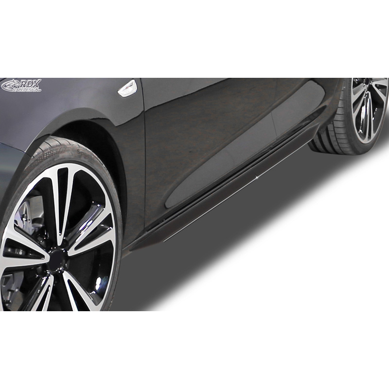 Sideskirts 'Slim'  Volkswagen Golf V HB/Variant 2003-2008 (ABS zwart glanzend)