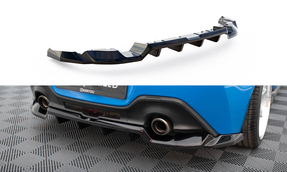 Diffuser V.1 Toyota GR86 Maxton Glans Zwart