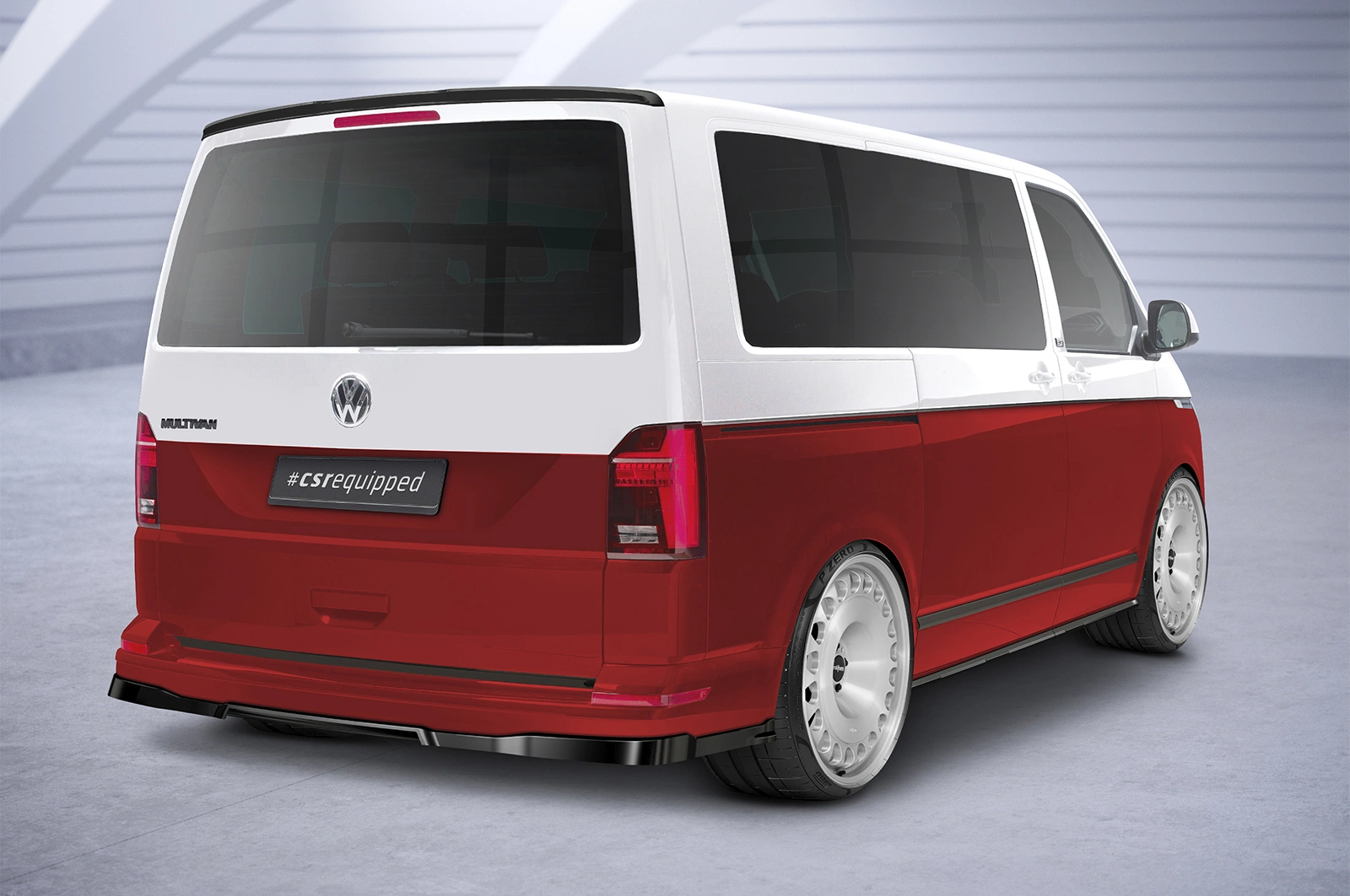 Achterspoiler VW T6 / T6.1 glans zwart 2015–