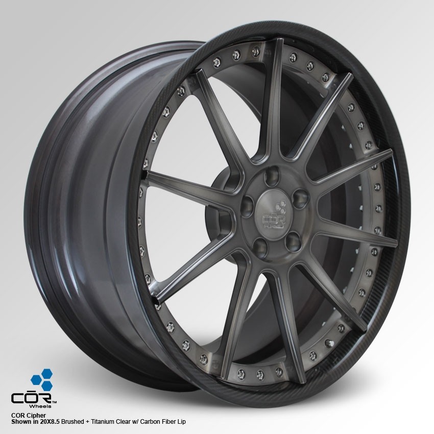 COR WHEELS Cipher Super Concave 19x9.0J 5x114,3