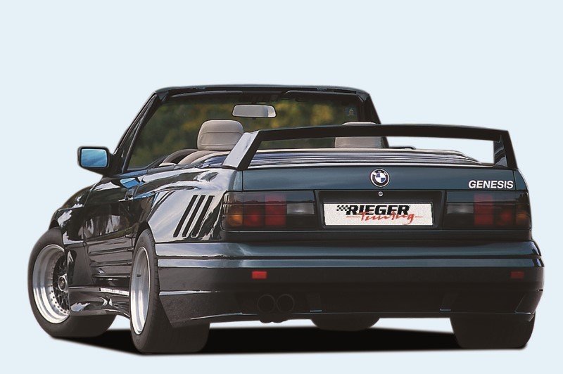 Spoilerzwaard voor Achterbumper passend voor BMW E30 Breedversie ll Polyeste
