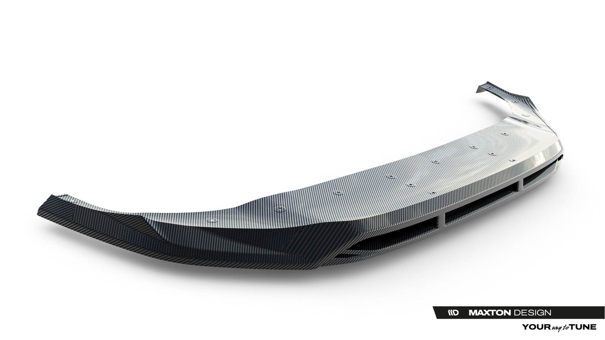 Prepreg Carbon Fiber Voorspoiler passend voor Audi SQ8 / Q8 S-Line Mk1 – Maxton Design