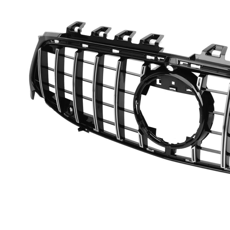Grill passend voor Mercedes CLA C118, X118 Zwart Chroom 19-23 GT Look