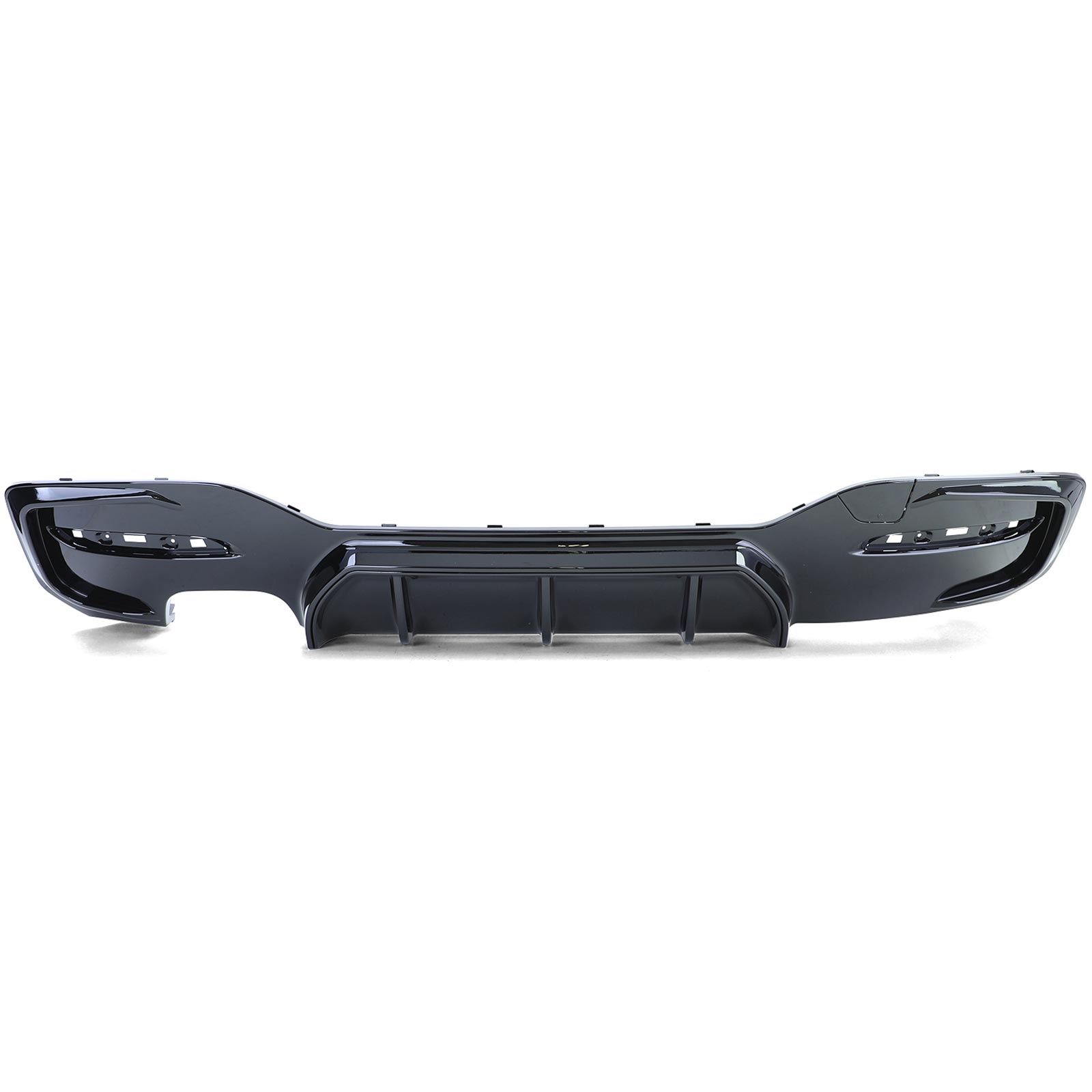 Diffuser passend voor BMW 1 Serie F20 F21 15-19 Glans Zwart