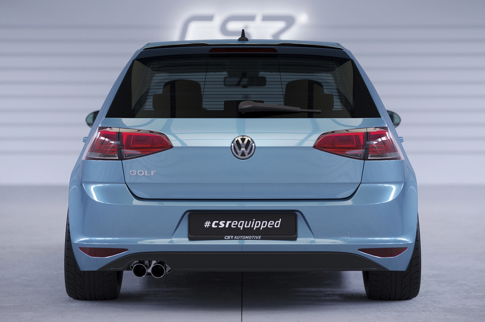 Achterspoiler VW Golf 7 – Glans Zwart (08/2012–)