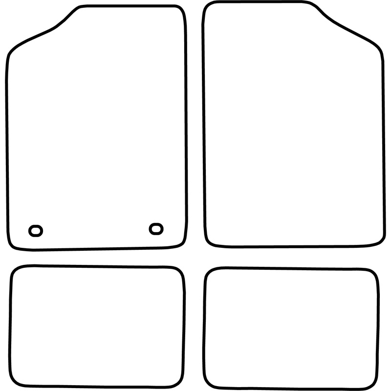 Automatten  Volkswagen Golf I 1974-1983