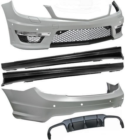 Bodykit passend voor Mercedes C Klasse W204 11-15 AMG Look