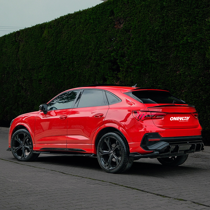 Achterspoiler  Audi Q3 (F3N) Sportback 2019-2025 incl. S-Line/RSQ3 - Glanzend zwart