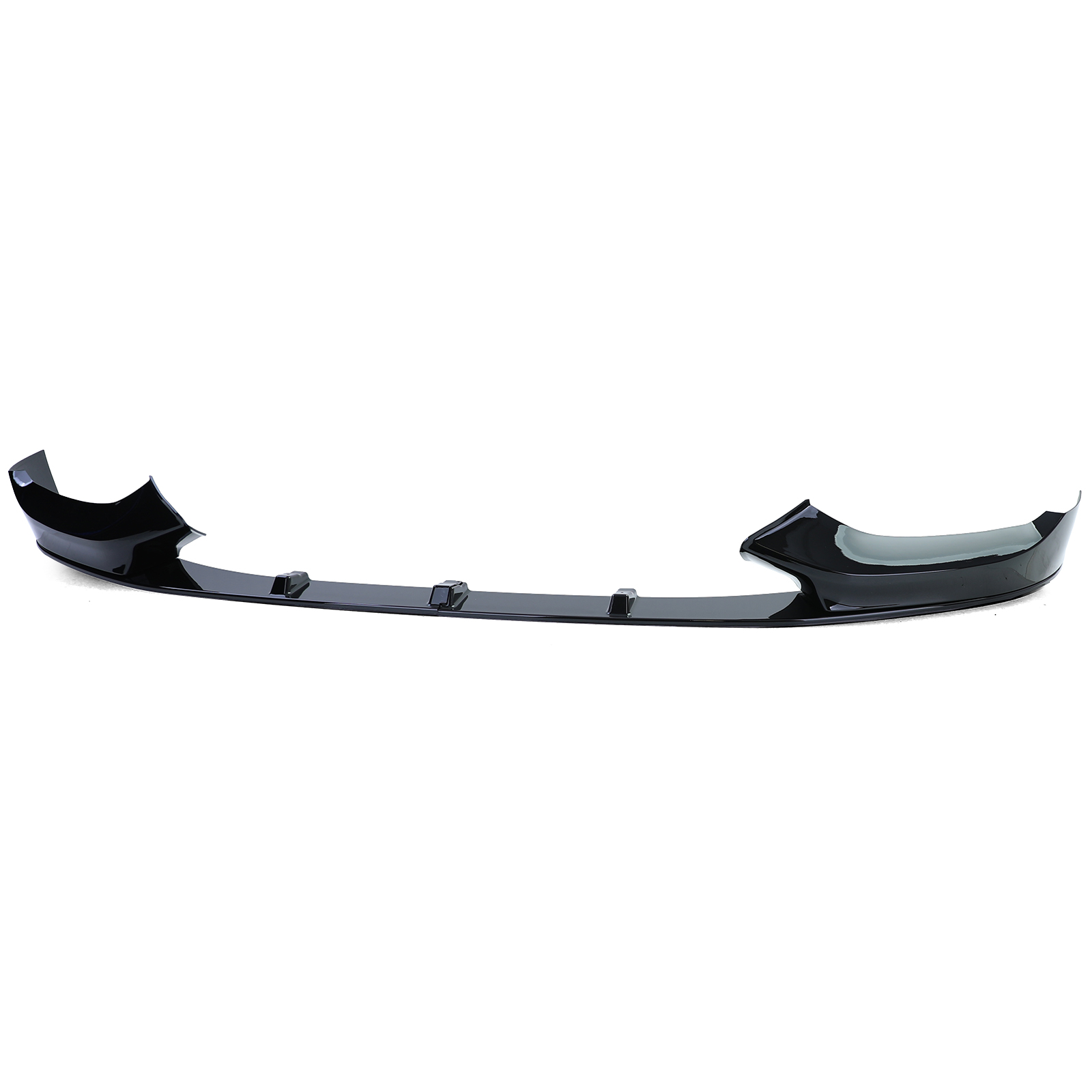 Voorspoiler passend voor BMW 1 Serie F21 F20 M Pakket 15-19 Glans Zwart