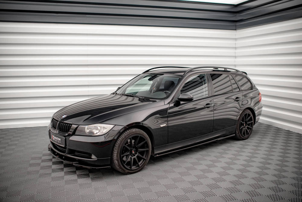 Zijskirts passend voor BMW 3-Serie E90 Maxton Glans Zwart