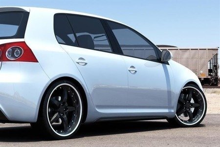 Zijskirts passend voor VW Golf 5 GTI look