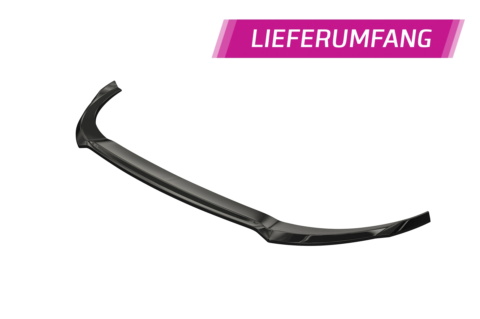 Voorspoiler Kia Rio 4 (YB) Facelift Glans Zwart van CSR Automotive (2020-)