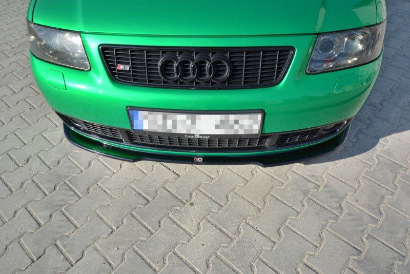 Voorspoiler passend voor Audi S3 8L Glanzend zwart