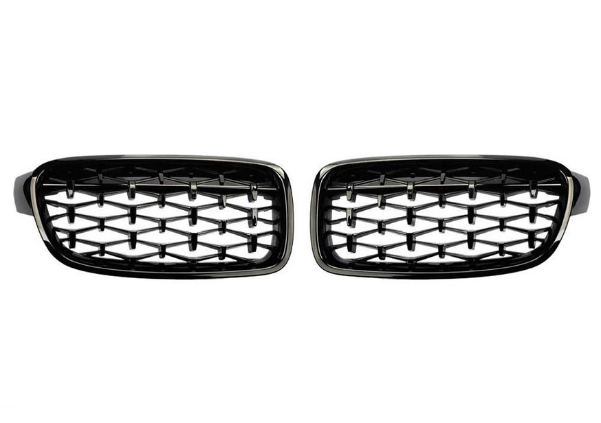 Grill Nieren passend voor BMW 3 Serie F30/F31 Exclusive Diamond 11-15
